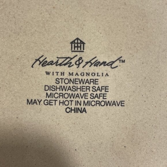 Hearth & Hand Magnolia Stoneware "Get After It" Coffee Cup Mug Bottom Raw Finish - Picture 9 of 16